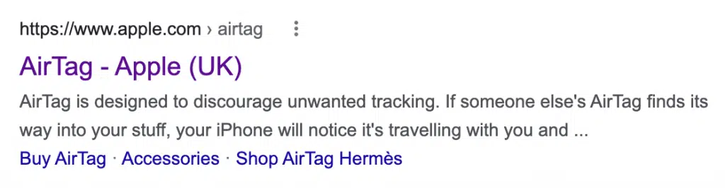 Air Tag Threat