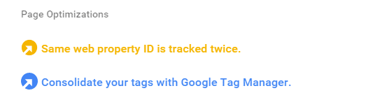Google Tag Assistant - Tag Optimisation Suggestions
