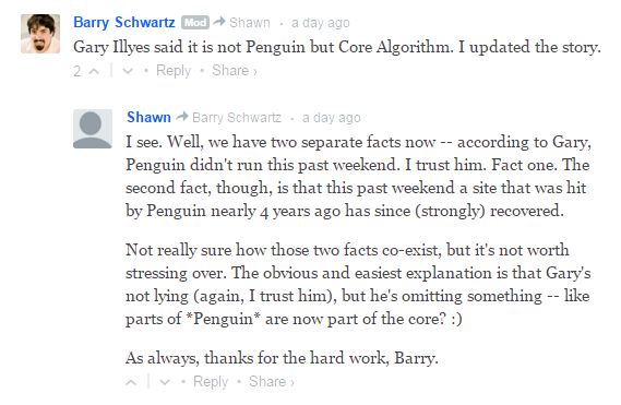 Extreme Google Search Fluctuations Continue; Not Penguin But Core Update