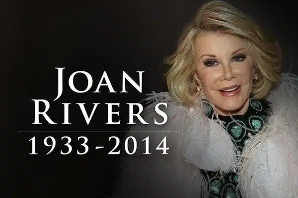 Joan Rivers 1933 - 2014