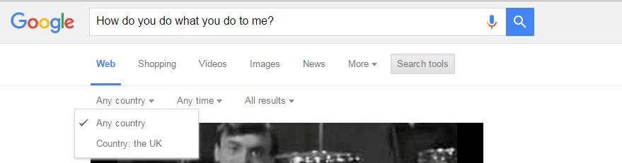 My Five 160 - Google Search Tool Location - Browser Media