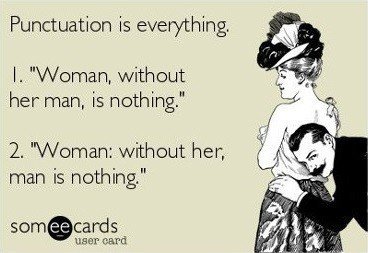 SEO and Grammer - punctuation is everything - browser media