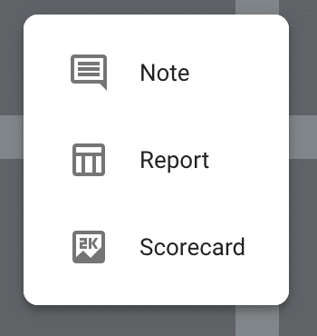 Scorecards - dashboards