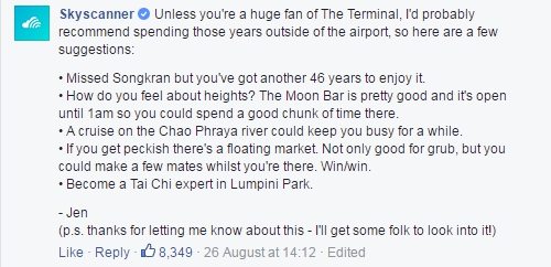 Skyskanner - Jen reply - my five 199 - browser media