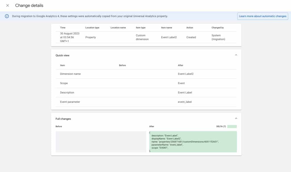 ga4 ua migration details