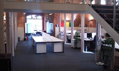 View of Browser Media office