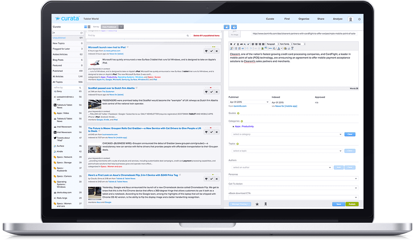Curata-content-marketing-tool