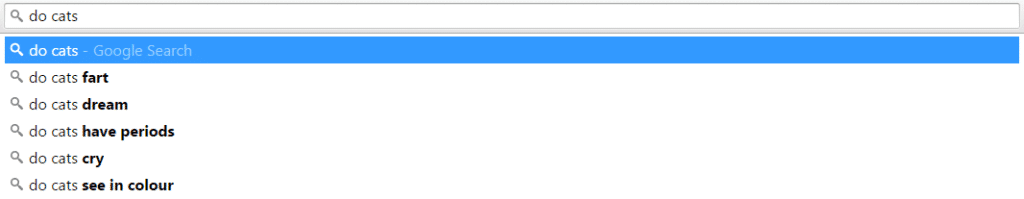 Google Autocomplete