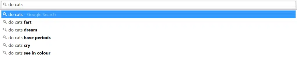 Google Autocomplete