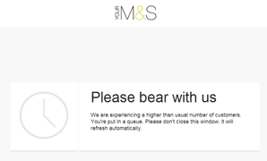 m&s new website