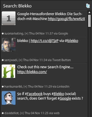 Monitoring twittter with tweetdeck