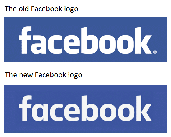 old vs new facebook logo - my five - browser media