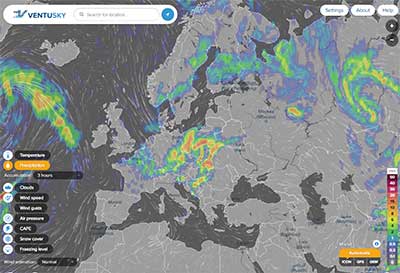 Weather data visualisation
