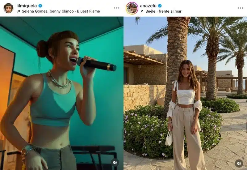 A side by side comparison of Lil Miquela and Ana Zelu.