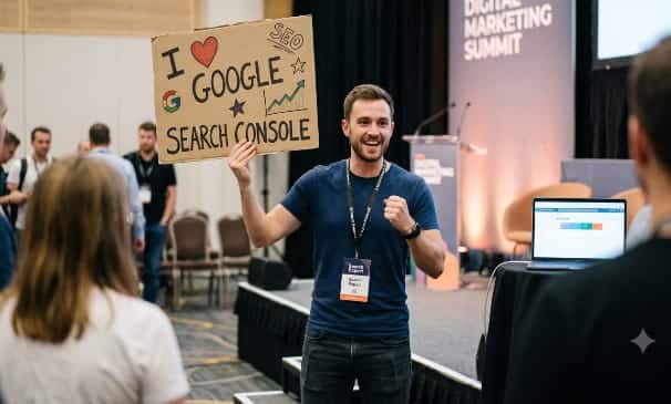 Google Search Console visibility report